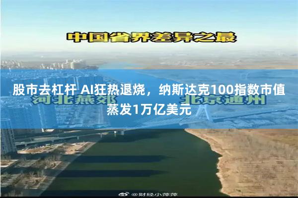 股市去杠杆 AI狂热退烧，纳斯达克100指数市值蒸发1万亿美元