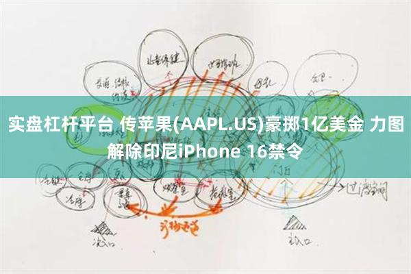 实盘杠杆平台 传苹果(AAPL.US)豪掷1亿美金 力图解除印尼iPhone 16禁令