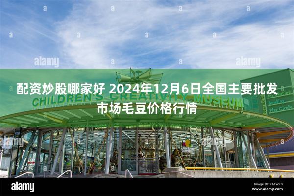 配资炒股哪家好 2024年12月6日全国主要批发市场毛豆价格行情